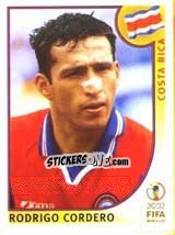 Sticker Rodrigo Cordero - FIFA World Cup Korea/Japan 2002 - Panini