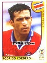 Figurina Rodrigo Cordero - FIFA World Cup Korea/Japan 2002 - Panini