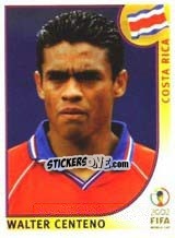 Figurina Walter Centeno - FIFA World Cup Korea/Japan 2002 - Panini