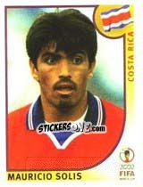 Figurina Mauricio Solis - FIFA World Cup Korea/Japan 2002 - Panini