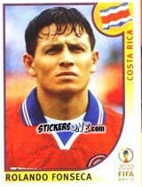 Sticker Rolando Fonseca - FIFA World Cup Korea/Japan 2002 - Panini