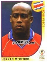 Sticker Hernan Medford - FIFA World Cup Korea/Japan 2002 n. 239 - Panini