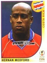 Cromo Hernan Medford - FIFA World Cup Korea/Japan 2002 - Panini