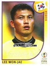 Sticker Lee Woon-Jae - FIFA World Cup Korea/Japan 2002 - Panini