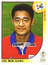 Figurina Lee Min-Sung - FIFA World Cup Korea/Japan 2002 - Panini