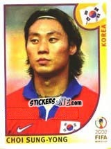 Sticker Choi Sung-Yong - FIFA World Cup Korea/Japan 2002 - Panini
