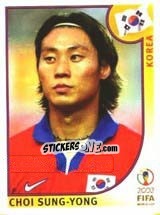 Sticker Choi Sung-Yong - FIFA World Cup Korea/Japan 2002 n. 249 - Panini