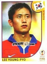 Figurina Lee Young-Pyo - FIFA World Cup Korea/Japan 2002 - Panini