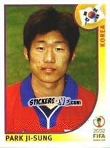 Figurina Park Ji-Sung - FIFA World Cup Korea/Japan 2002 - Panini