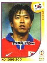 Sticker Ko Jong-Soo - FIFA World Cup Korea/Japan 2002 - Panini