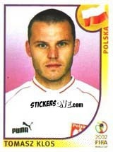 Cromo Tomasz Klos - FIFA World Cup Korea/Japan 2002 - Panini