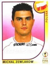 Sticker Michal Zewlakow - FIFA World Cup Korea/Japan 2002 - Panini