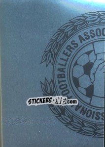 Sticker Logo PFA  (1 for 2) - SuperPlayers 1996 - Panini