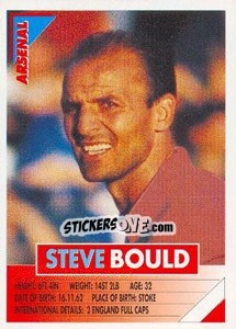 Cromo Steve Bould