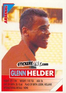 Sticker Glenn Helder - SuperPlayers 1996 n. 10 - Panini