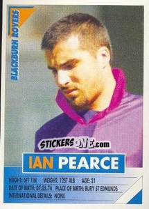 Figurina Ian Pearce - SuperPlayers 1996 - Panini