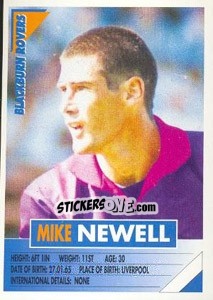 Figurina Mike Newell - SuperPlayers 1996 n. 43 - Panini
