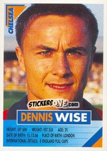 Sticker Dennis Wise