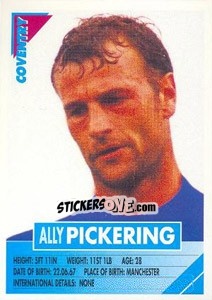 Sticker Ally Pickering - SuperPlayers 1996 n. 80 - Panini