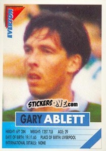 Sticker Gary Ablett - SuperPlayers 1996 - Panini