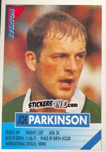 Sticker Joe Parkinson - SuperPlayers 1996 n. 100 - Panini