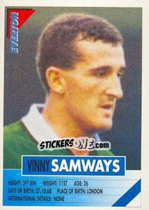 Cromo Vinny Samways - SuperPlayers 1996 - Panini