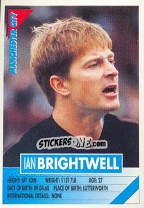 Sticker Ian Brightwell - SuperPlayers 1996 - Panini