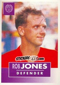Sticker Rob Jones - SuperPlayers 1996 - Panini
