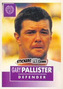 Sticker Gary Pallister - SuperPlayers 1996 n. 156 - Panini