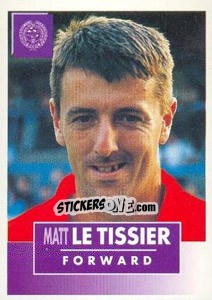 Cromo Matt Le Tissier - SuperPlayers 1996 - Panini