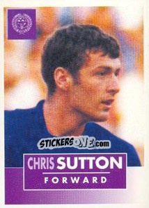 Sticker Chris Sutton - SuperPlayers 1996 - Panini
