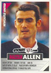 Cromo Malcolm Allen