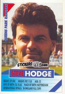 Sticker Steve Hodge - SuperPlayers 1996 - Panini