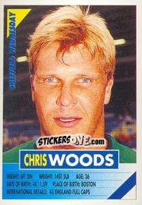 Sticker Chris Woods - SuperPlayers 1996 n. 238 - Panini