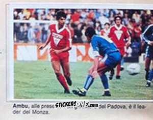 Sticker Ambu v Padova - Calciostadio 1984-1985
 n. 187 - Edis