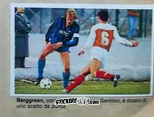 Sticker Berggreen - Calciostadio 1984-1985
 n. 204 - Edis