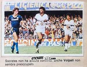 Figurina Volpati / Socrates - Calciostadio 1984-1985
 n. 44 - Edis