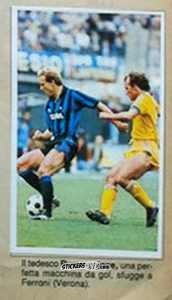 Sticker Rummenigge - Calciostadio 1984-1985
 n. 57 - Edis