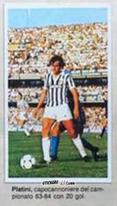 Cromo Platini - Calciostadio 1984-1985
 n. 60 - Edis
