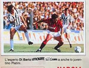Sticker Di Bartolomei - Calciostadio 1984-1985
 n. 89 - Edis