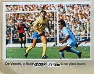Sticker De Vecchi / Batista - Calciostadio 1984-1985
 n. 92 - Edis