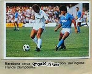 Figurina Maradona / Francis - Calciostadio 1984-1985
 n. 93 - Edis