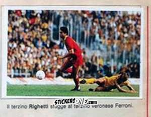 Sticker Righetti - Calciostadio 1984-1985
 n. 102 - Edis