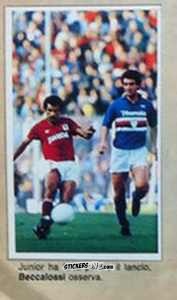 Sticker Beccalossi - Calciostadio 1984-1985
 n. 121 - Edis
