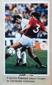Sticker Francini - Calciostadio 1984-1985
 n. 127 - Edis
