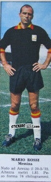 Sticker Mario Rossi - Campionato Italiano di Calcio 1966-1967
 n. 370 - Tempo