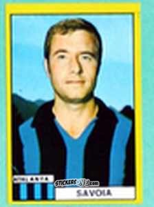 Cromo Giancarlo Savoia - Calciatori 1971-1972
 n. AT8 - Edis