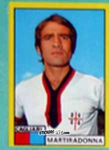 Cromo Mario Martiradonna - Calciatori 1971-1972
 n. CAL2 - Edis