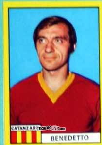 Sticker Michele Benedetto - Calciatori 1971-1972
 n. CAT7 - Edis