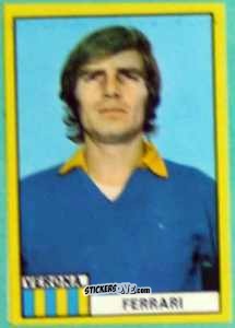 Cromo Sergio Ferrari - Calciatori 1971-1972
 n. VER6 - Edis
